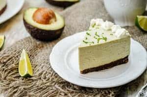 Avocado-Limetten Kuchen